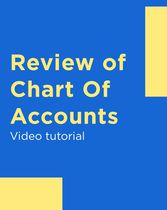 Review of Chart Of Accounts