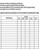 CDO Summary Sheets