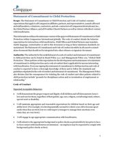 Statement of Commitment to Child Protection
